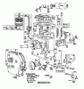 Toro 38090 (1132) - 1132 Snowthrower, 1979 (9000001-9999999) Ersatzteile ENGINE BRIGGS & STRATTON MODEL NO. 190402 TYPE 0989-01 (8 H.P. SNOWTHROWER MODEL 38150) #2