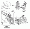 Toro 38090 (1132) - 1132 Snowthrower, 1979 (9000001-9999999) Ersatzteile ENGINE BRIGGS & STRATTON MODEL NO. 252412 TYPE NO. 0134-01 (11 H.P. SNOWTHROWER MODEL 38090) #2
