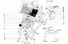 Toro 38090 (1132) - 1132 Snowthrower, 1979 (9000001-9999999) Ersatzteile HANDLE ASSEMBLY