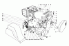 Toro 38150 (826) - 826 Snowthrower, 1980 (0000001-0999999) Ersatzteile ENGINE ASSEMBLY (MODEL 38090)