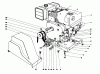 Toro 38150 (826) - 826 Snowthrower, 1980 (0000001-0999999) Ersatzteile ENGINE ASSEMBLY (MODEL 38150)
