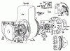 Toro 38150 (826) - 826 Snowthrower, 1980 (0000001-0999999) Ersatzteile ENGINE BRIGGS & STRATTON MODEL NO. 190402 TYPE 0989-01 (8 H.P. SNOWTHROWER MODEL 38150) #2