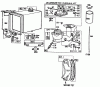 Toro 38150 (826) - 826 Snowthrower, 1980 (0000001-0999999) Ersatzteile ENGINE BRIGGS & STRATTON MODEL NO. 252412 TYPE NO. 0191-01 (11 H.P. SNOWTHROWER MODEL 38090) #2