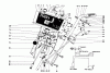 Toro 38150 (826) - 826 Snowthrower, 1980 (0000001-0999999) Ersatzteile HANDLE ASSEMBLY