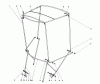 Toro 38150 (826) - 826 Snowthrower, 1980 (0000001-0999999) Ersatzteile SNOW CAB ASSEMBLY (MODEL NO. 12-8100)