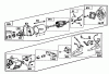 Toro 38150 (826) - 826 Snowthrower, 1980 (0000001-0999999) Ersatzteile STARTER MOTOR KIT MODEL NO. 37-4630 (8 H.P. & 11 H.P. SNOWTHROWER MODEL 38150 & 38090)