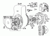 Toro 38150 (826) - 826 Snowthrower, 1982 (2000001-2999999) Ersatzteile ENGINE BRIGGS & STRATTON