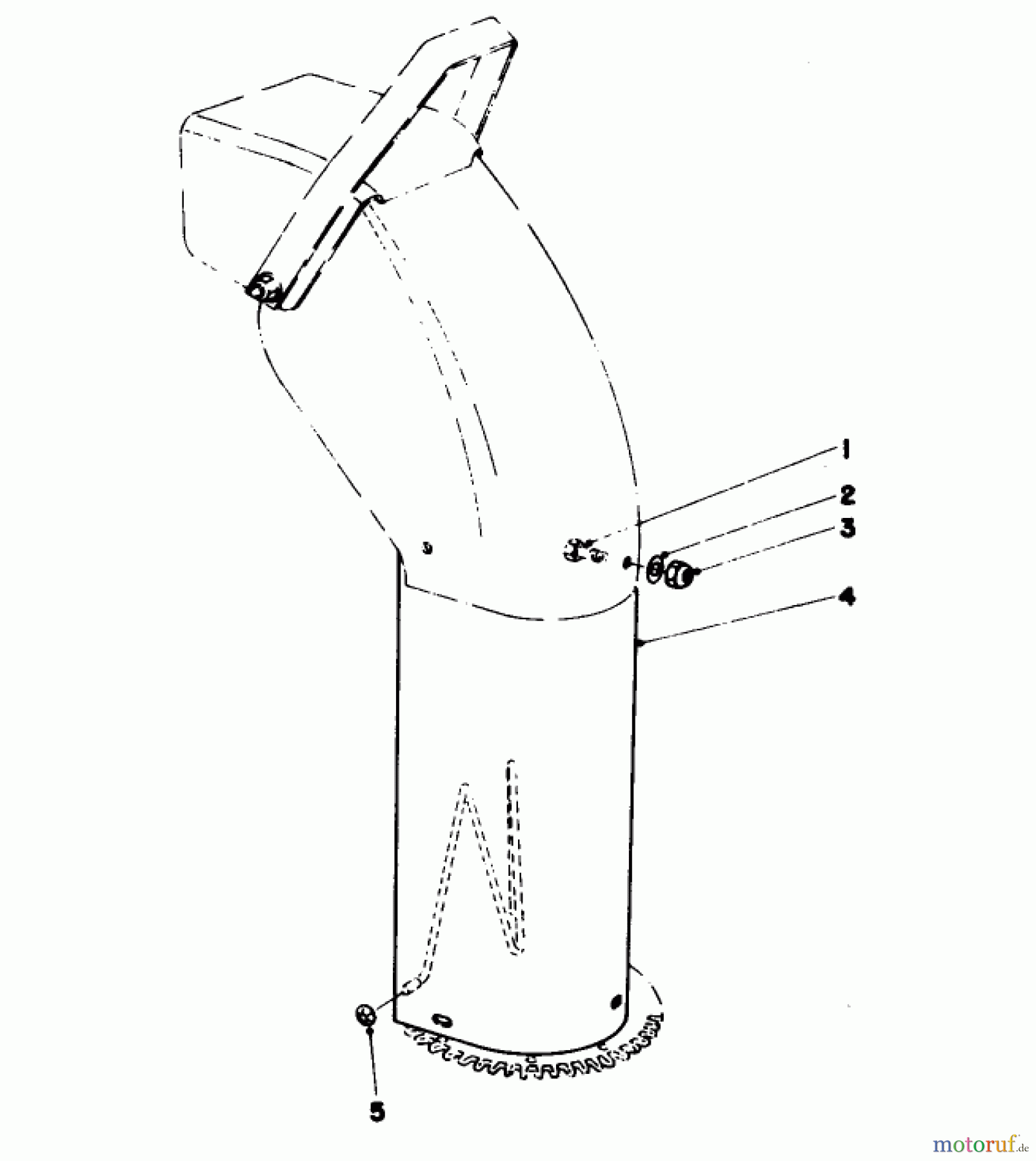 Toro Neu Snow Blowers/Snow Throwers Seite 1 38090 (1132) - Toro 1132 Snowthrower, 1984 (4000001-4999999) CHUTE EXTENSION KIT 26-1100 (OPTIONAL)