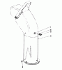 Toro 38090 (1132) - 1132 Snowthrower, 1984 (4000001-4999999) Ersatzteile CHUTE EXTENSION KIT 26-1100 (OPTIONAL)