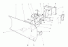 Toro 38090 (1132) - 1132 Snowthrower, 1984 (4000001-4999999) Ersatzteile GRADER BLADE ASSEMBLY (MODEL NO. 59099)(OPTIONAL)