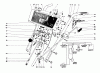 Toro 38090 (1132) - 1132 Snowthrower, 1984 (4000001-4999999) Ersatzteile HANDLE ASSEMBLY