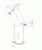 Toro 38090 (1132) - 1132 Snowthrower, 1985 (5000001-5999999) Ersatzteile CHUTE EXTENSION KIT 26-1100 (OPTIONAL)
