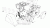 Toro 38090 (1132) - 1132 Snowthrower, 1985 (5000001-5999999) Ersatzteile ENGINE ASSEMBLY