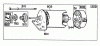 Toro 38090 (1132) - 1132 Snowthrower, 1986 (6000001-6999999) Ersatzteile 12 VOLT STARTER BRINGS & STRATTON MOTOR NO. 393852