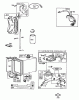 Toro 38090 (1132) - 1132 Snowthrower, 1986 (6000001-6999999) Ersatzteile ENGINE BRIGGS & STRATTON MODEL NO. 252416-0719-01