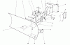 Toro 38090 (1132) - 1132 Snowthrower, 1986 (6000001-6999999) Ersatzteile GRADER BLADE ASSEMBLY (MODEL NO. 59099) (OPTIONAL)