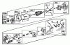 Toro 38090 (1132) - 1132 Snowthrower, 1986 (6000001-6999999) Ersatzteile STARTER MOTOR KIT MODEL NO. 37-4630 (OPTIONAL)