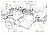 Toro 38090 (1132) - 1132 Snowthrower, 1986 (6000001-6999999) Ersatzteile TRACTION ASSEMBLY