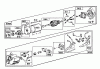 Toro 38090 (1132) - 1132 Snowthrower, 1987 (7000001-7999999) Ersatzteile STARTER MOTOR KIT MODEL NO. 37-4630 (OPTIONAL)