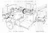 Toro 38090 (1132) - 1132 Snowthrower, 1987 (7000001-7999999) Ersatzteile TRACTION ASSEMBLY