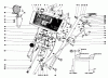 Toro 38095 (1132) - 1132 Snowthrower, 1980 (0000001-0999999) Ersatzteile HANDLE ASSEMBLY