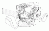 Toro 38155 (826) - 826 Snowthrower, 1982 (2000001-2999999) Ersatzteile ENGINE ASSEMBLY (MODEL 38095)