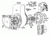 Toro 38155 (826) - 826 Snowthrower, 1982 (2000001-2999999) Ersatzteile ENGINE MODEL NO. 190402 TYPE 0989-01 (MODEL 38155) #2