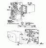 Toro 38155 (826) - 826 Snowthrower, 1982 (2000001-2999999) Ersatzteile ENGINE MODEL NO. 190402 TYPE 0989-01 (MODEL 38155) #3