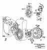 Toro 38155 (826) - 826 Snowthrower, 1982 (2000001-2999999) Ersatzteile ENGINE MODEL NO. 252416 TYPE 0190-01 (MODEL 38095) #2