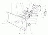 Toro 38155 (826) - 826 Snowthrower, 1982 (2000001-2999999) Ersatzteile GRADER BLADE ASSEMBLY (MODEL NO. 59099)
