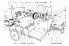 Toro 38155 (826) - 826 Snowthrower, 1982 (2000001-2999999) Ersatzteile TRACTION ASSEMBLY