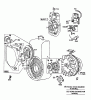 Toro 38095 (1132) - 1132 Snowthrower, 1983 (3000001-3999999) Ersatzteile ENGINE BRIGGS & STRATTON MODEL NO. 252416-0190-01 #2
