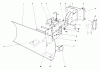 Toro 38095 (1132) - 1132 Snowthrower, 1983 (3000001-3999999) Ersatzteile GRADER BLADE ASSEMBLY (MODEL NO. 59099) (OPTIONAL)