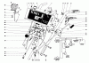 Toro 38095 (1132) - 1132 Snowthrower, 1983 (3000001-3999999) Ersatzteile HANDLE ASSEMBLY