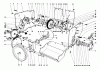 Toro 38095 (1132) - 1132 Snowthrower, 1983 (3000001-3999999) Ersatzteile TRACTION ASSEMBLY