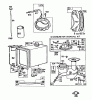 Toro 38095 (1132) - 1132 Snowthrower, 1984 (4000001-4999999) Ersatzteile ENGINE BRIGGS & STRATTON MODEL NO. 252416-0677-01 #3