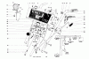 Toro 38095 (1132) - 1132 Snowthrower, 1985 (5000001-5999999) Ersatzteile HANDLE ASSEMBLY