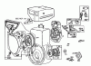 Toro 38095 (1132) - 1132 Snowthrower, 1987 (7000001-7999999) Ersatzteile ENGINE BRIGGS & STRATTON MODEL NO. 252416-0735-01 #3