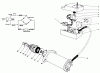 Toro 38110C (CR-20R) - CR-20R Snowthrower, 1987 (7000001-7999999) Ersatzteile STARTER MOTOR & SWITCH ASSEMBLY (MODELS NO. 38115C & 38116C)