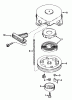 Toro 38110C (CR-20R) - CR-20R Snowthrower, 1988 (8000001-8999999) Ersatzteile REWIND STARTER NO. 590537