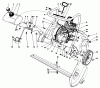 Toro 38115C (CR-20R) - CR-20 Snowthrower, 1990 (0000001-0999999) Ersatzteile ENGINE ASSEMBLY (MODEL NO. 38115C)