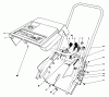 Toro 38115C (CR-20R) - CR-20 Snowthrower, 1990 (0000001-0999999) Ersatzteile SHROUD & HANDLE ASSEMBLY