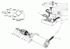 Toro 38115C (CR-20R) - CR-20 Snowthrower, 1990 (0000001-0999999) Ersatzteile STARTER MOTOR SWITCH ASSEMBLY (MODEL NO. 38115C)