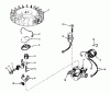 Toro 38130 (S-200) - S-200 Snowthrower, 1979 (9000001-9999999) Ersatzteile MAGNETO NO. 610794A (ENGINE MODEL AH520 TYPE 1585 UNIT MODEL 38120)