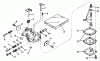 Toro 38120 (S-200) - S-200 Snowthrower, 1980 (0000001-0015000) Ersatzteile CARBURETOR NO. 631887