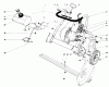 Toro 38120 (S-200) - S-200 Snowthrower, 1980 (0000001-0015000) Ersatzteile ENGINE ASSEMBLY