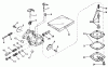 Toro 38130 (S-200) - S-200 Snowthrower, 1980 (0000001-0015000) Ersatzteile CARBURETOR NO. 631887 ENGINE MODEL AH520 TYPE 1585B UNIT MODEL 38120 (USED ON UNITS WITH SERIAL NO. 0300000 THRU