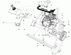 Toro 38130 (S-200) - S-200 Snowthrower, 1980 (0000001-0015000) Ersatzteile ENGINE ASSEMBLY (MODEL 38130)