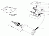 Toro 38120 (S-200) - S-200 Snowthrower, 1980 (0500000-0999999) Ersatzteile STARTER MOTOR & SWITCH ASSEMBLY (MODEL 38130)