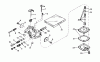 Toro 38130 (S-200) - S-200 Snowthrower, 1981 (1000001-1000350) Ersatzteile CARBURETOR NO. 631887 (ENGINE MODEL AH520 TYPE 1583, 1583B, 1585, & 1585B)